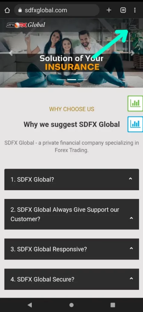 SDFX Global Login