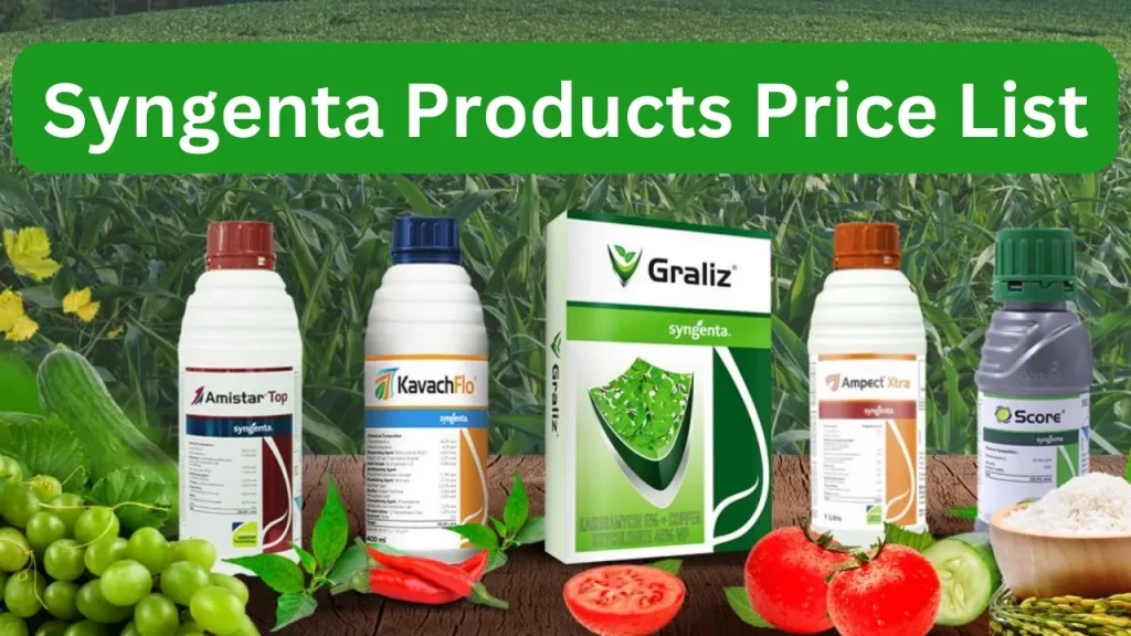 Syngenta Products Price List