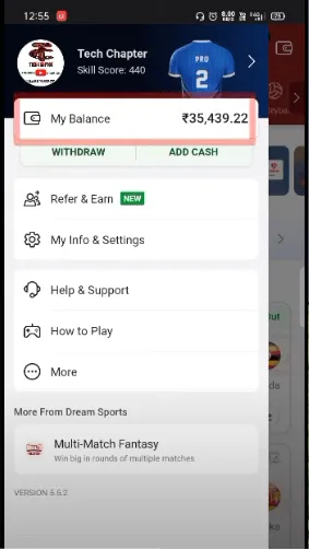 Dream11 Account Verification - 2 